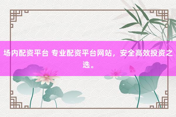 场内配资平台 专业配资平台网站，安全高效投资之选。